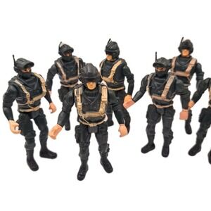 Vintage Chap Mei Soldier Force Pilot Driver Lot Of 6